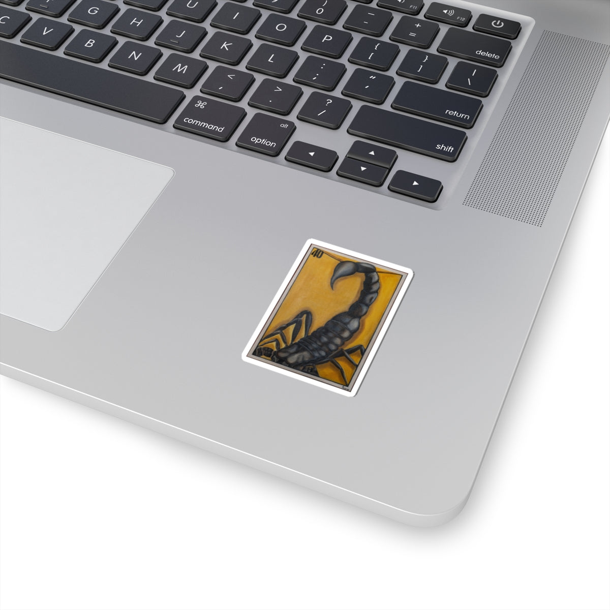Stylish Kiss-Cut Sticker – No. 40 El Alacrán🦂