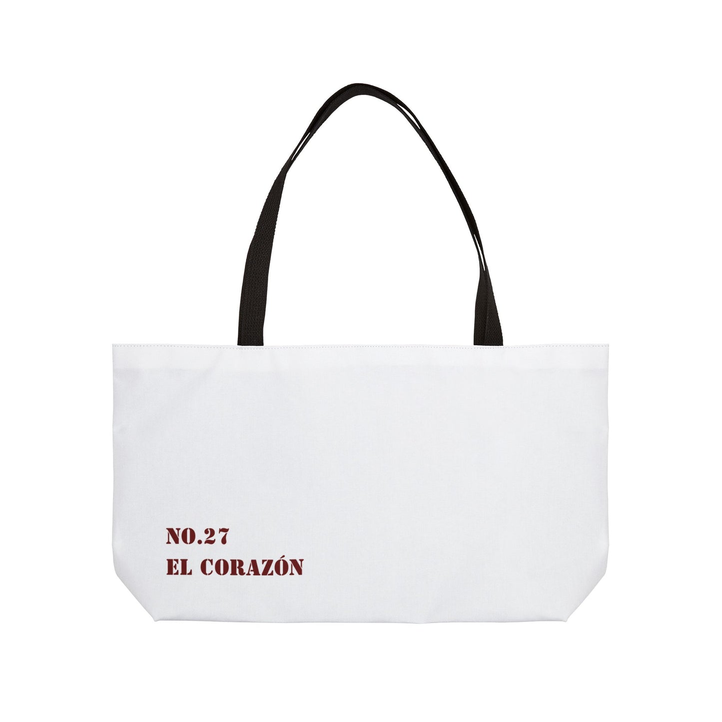 No. 27 EL CORAZON - Weekender Tote Bag