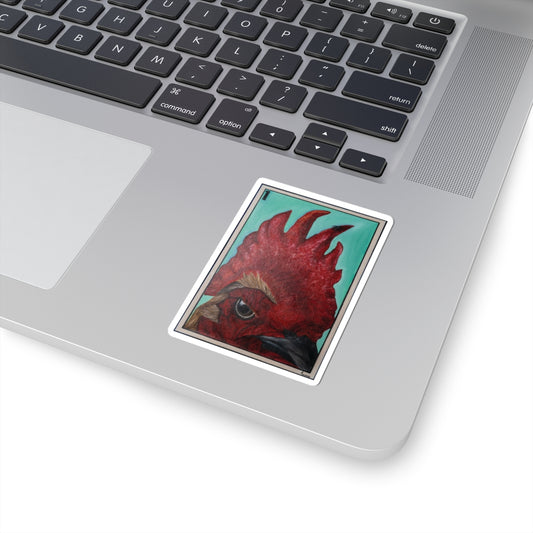 Stylish Kiss-Cut Sticker – No. 1 El Gallo 🐓